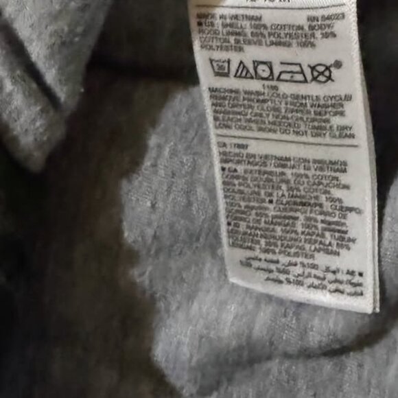 Old Navy Hooded Jacket 12 to 18M Olive Green - Picture 4 of 4